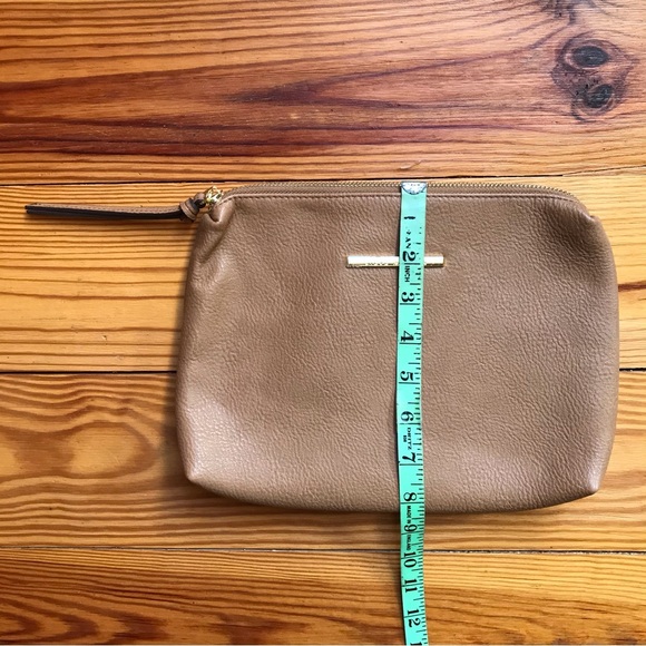 Steve Madden Large Tan Cognac Tote Bag with Medium Inner Bag, NWOT, 17” x 12” - Picture 12 of 15